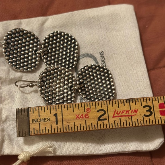 Simon Sebbag prosecco Silver Earrings - Picture 2 of 3